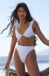 White Push Up Bikini Sets