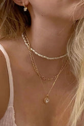 Chic Pearl Layered Necklace