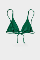 Emerald Green Triangle Bikini Sets