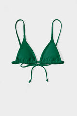Emerald Green Triangle Bikini Sets