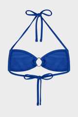 Ocean Blue Front Hoop Bikini Sets
