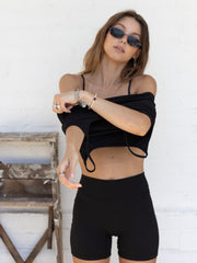 Minimal Black Swimming Tank