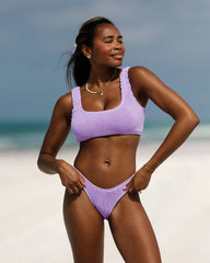 Purple Tank Bikini Sets