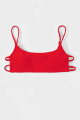 Ember Red Tank Bikini Sets