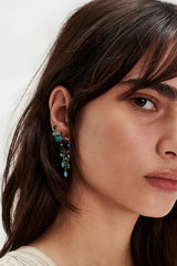 Turquoise Stud Earrings Stack