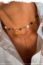 Multicolor Beaded Chocker Necklace