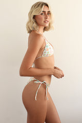 Collecting Stamps Triangle Bikini Set