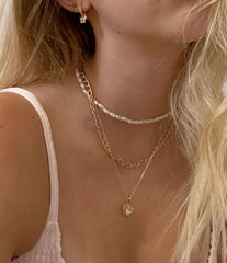 Chic Pearl Layered Necklace