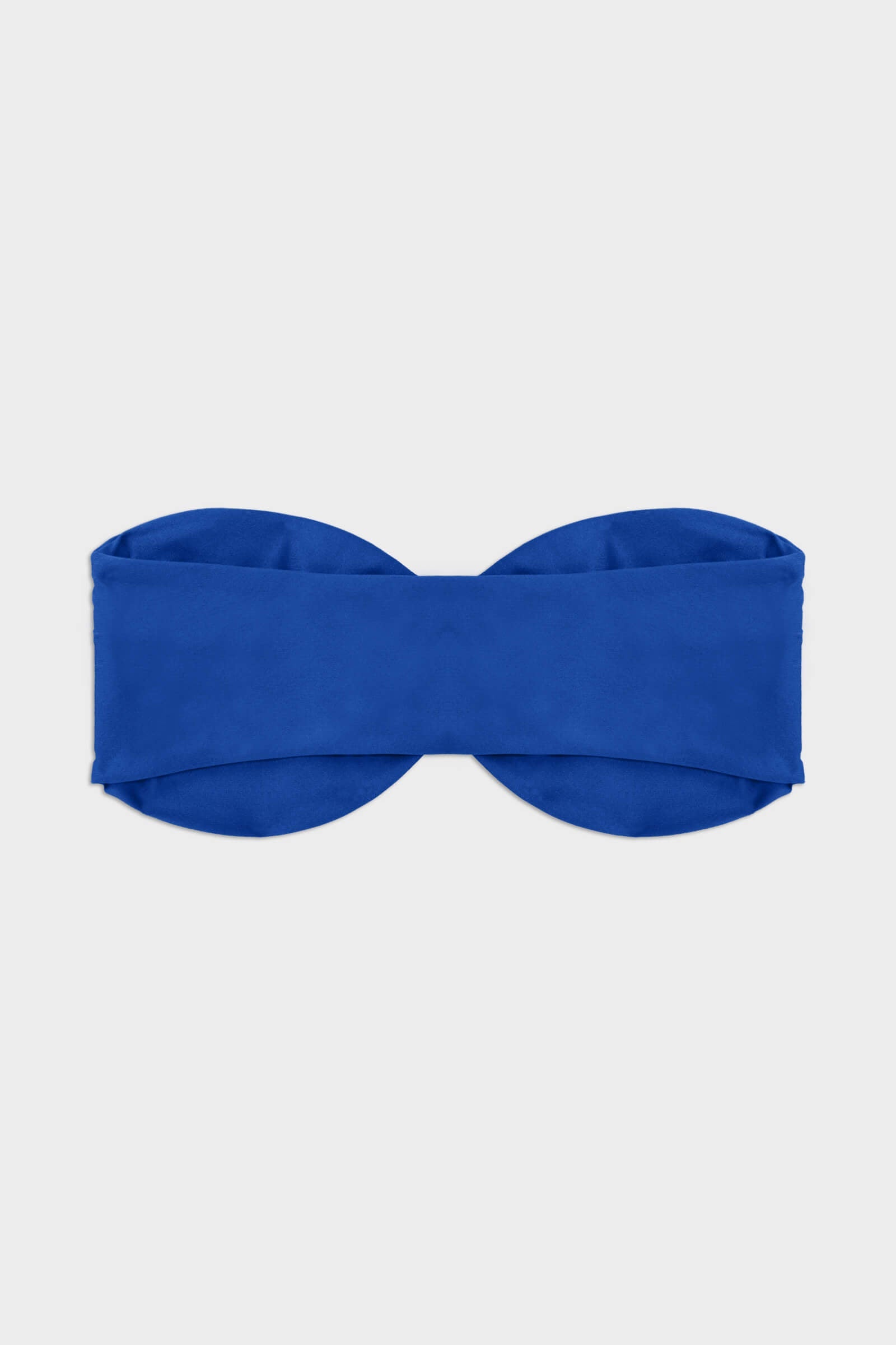 Ocean Blue Front Hoop Bandeau Bikini Sets