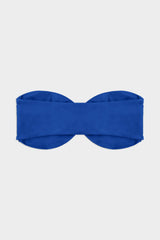 Ocean Blue Front Hoop Bandeau Bikini Sets