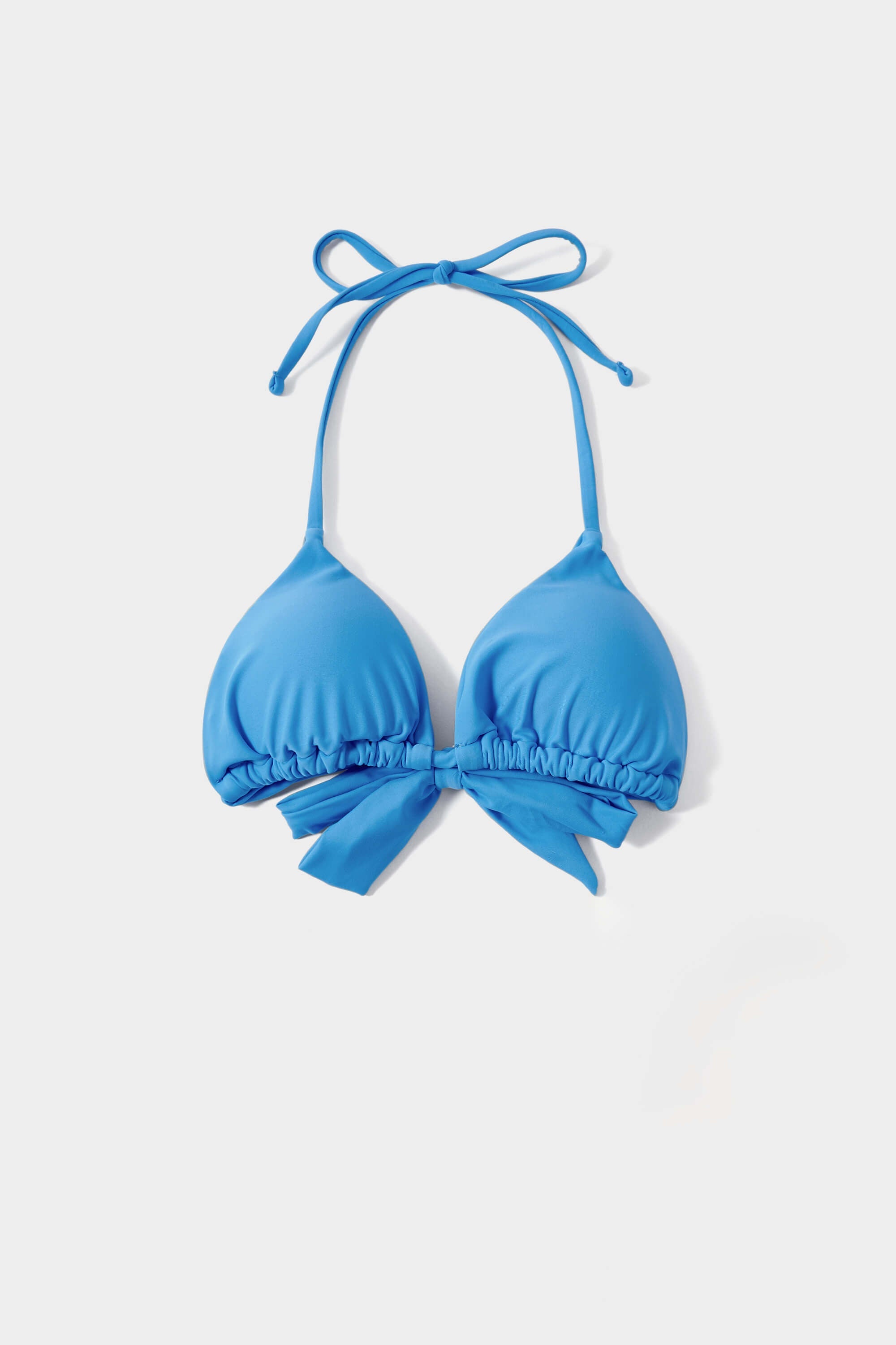 Azure Blue Triangle Bikini Sets