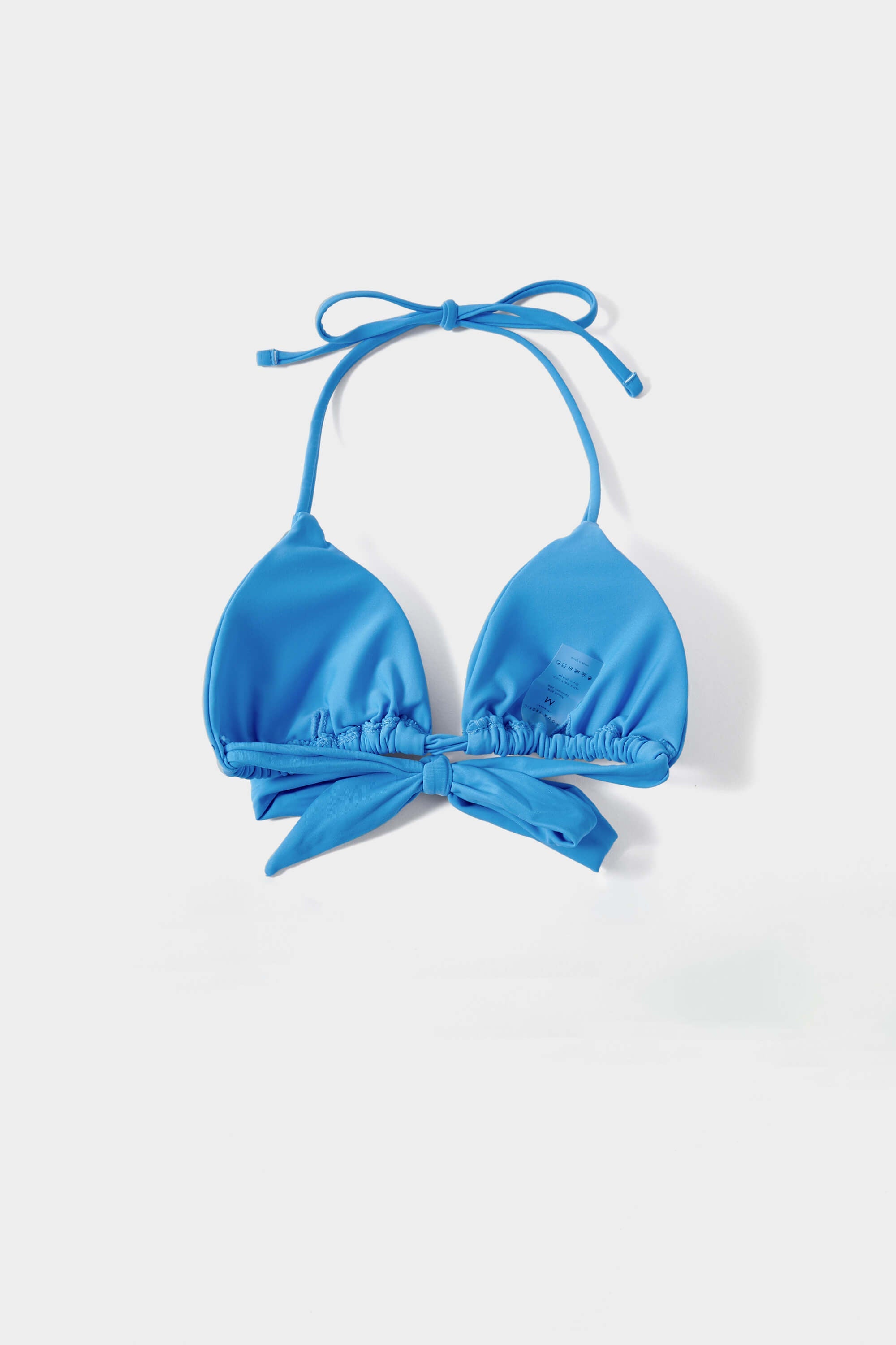 Azure Blue Triangle Bikini Sets